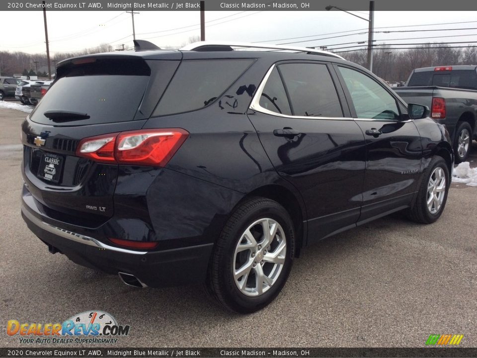 2020 Chevrolet Equinox LT AWD Midnight Blue Metallic / Jet Black Photo #9