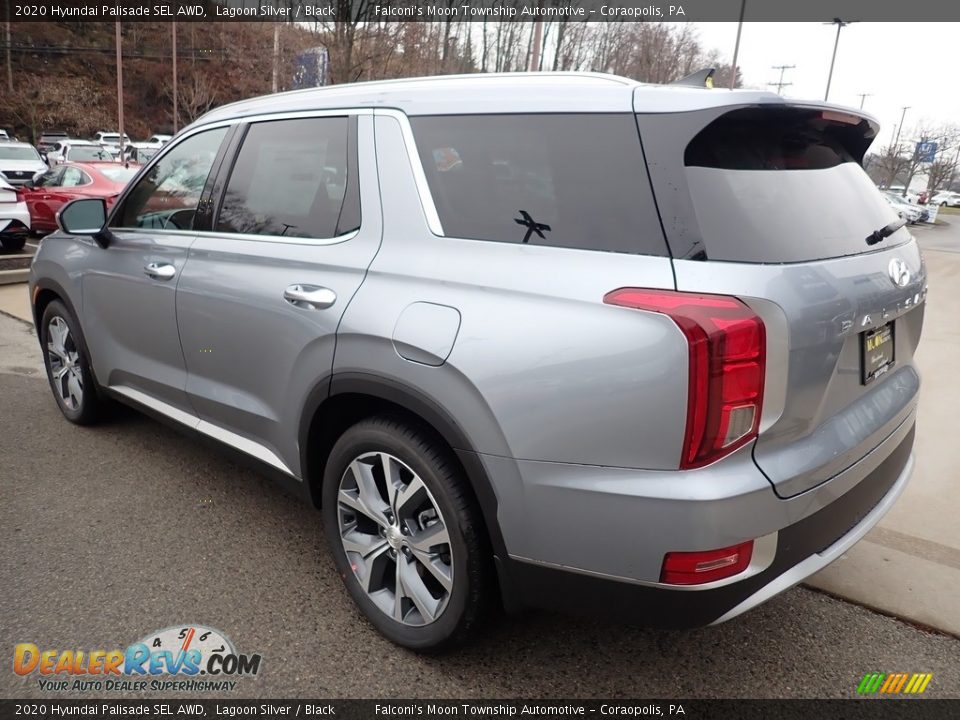 2020 Hyundai Palisade SEL AWD Lagoon Silver / Black Photo #6