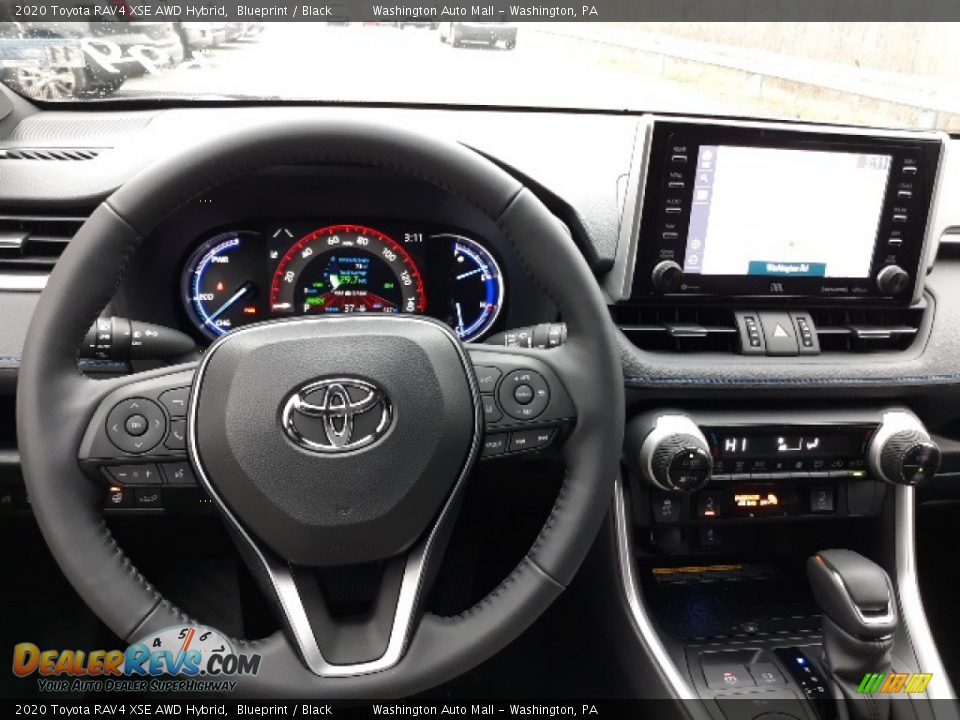Dashboard of 2020 Toyota RAV4 XSE AWD Hybrid Photo #3