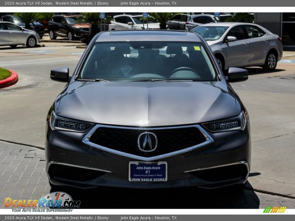 2020 Acura TLX V6 Sedan Modern Steel Metallic / Ebony Photo #2