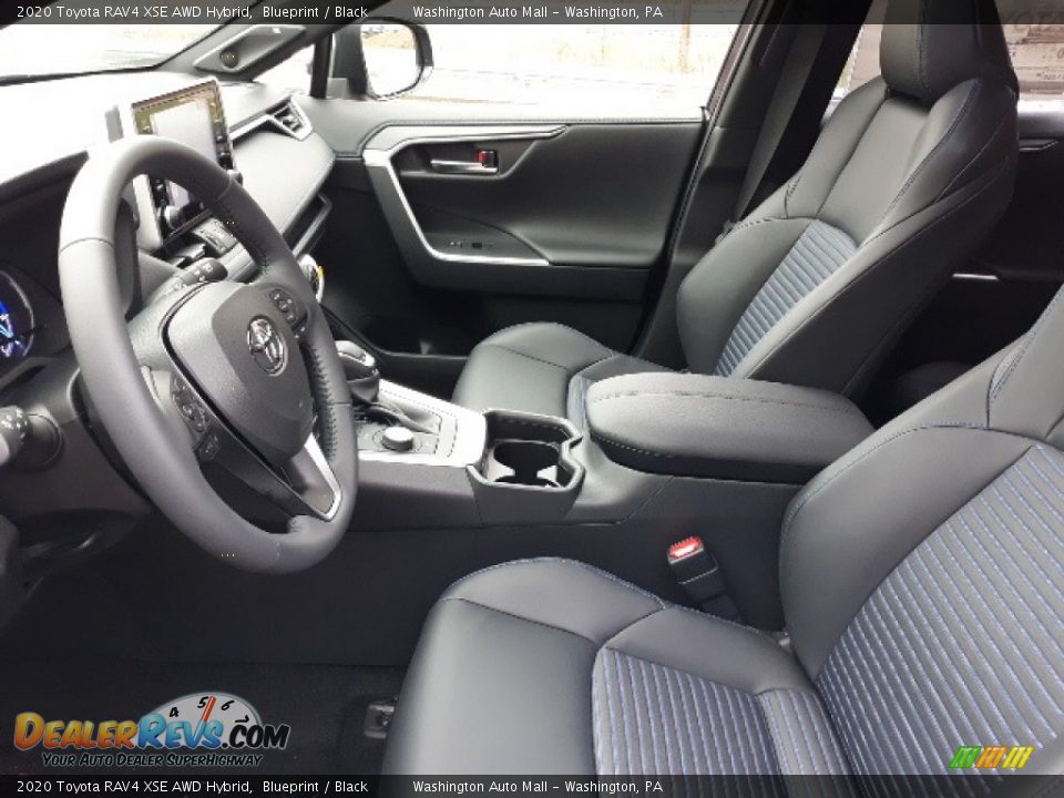 2020 Toyota RAV4 XSE AWD Hybrid Blueprint / Black Photo #4