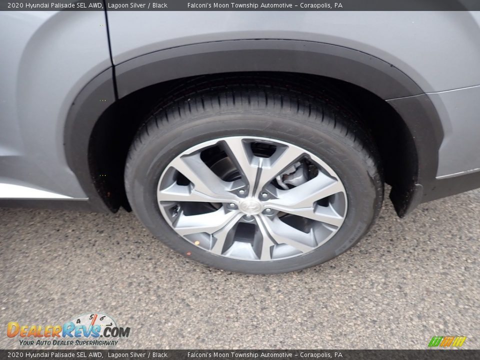 2020 Hyundai Palisade SEL AWD Lagoon Silver / Black Photo #7