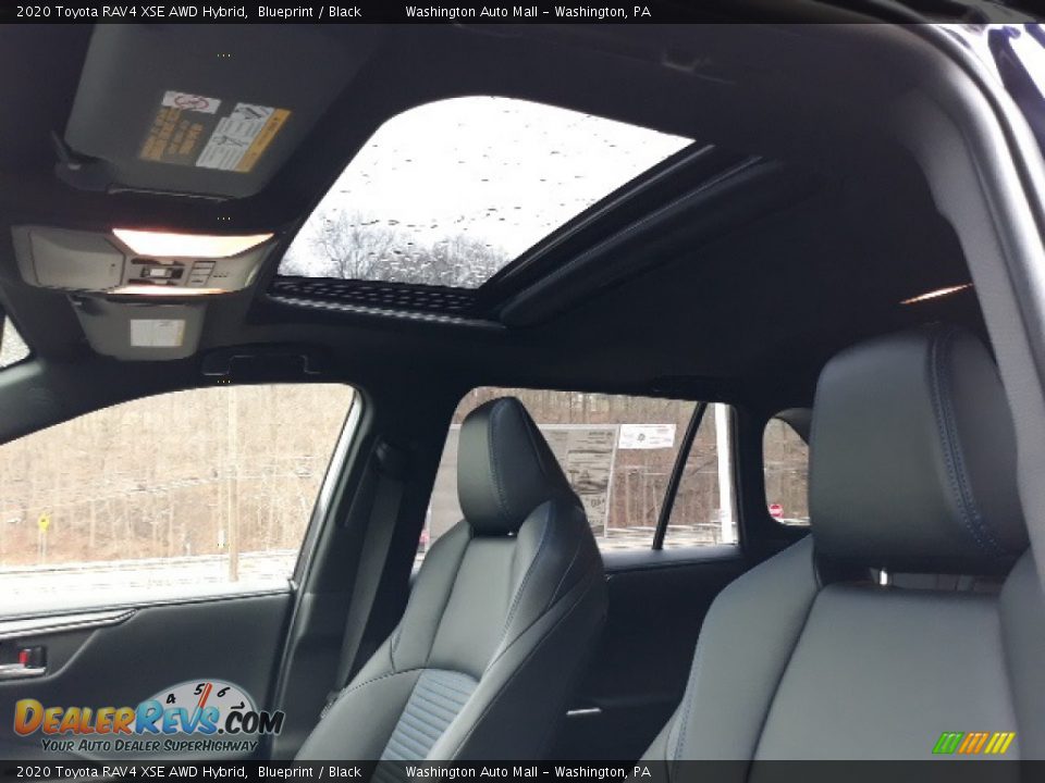 2020 Toyota RAV4 XSE AWD Hybrid Blueprint / Black Photo #5