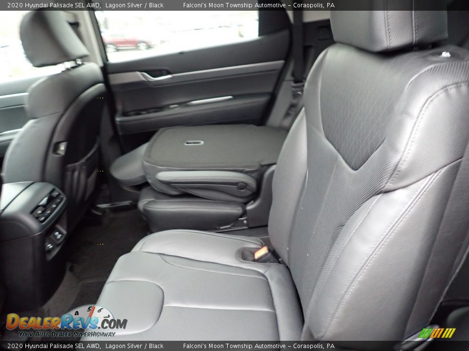 2020 Hyundai Palisade SEL AWD Lagoon Silver / Black Photo #8