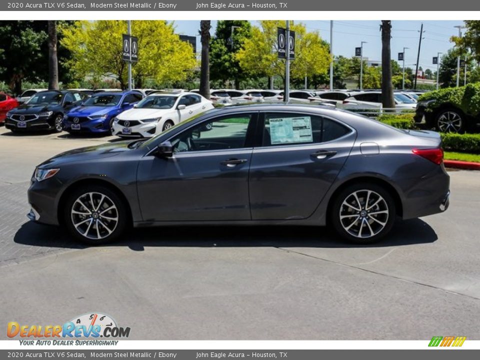 2020 Acura TLX V6 Sedan Modern Steel Metallic / Ebony Photo #4