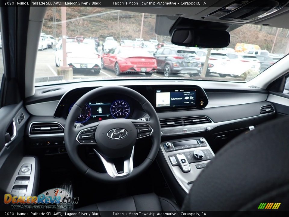 2020 Hyundai Palisade SEL AWD Lagoon Silver / Black Photo #9