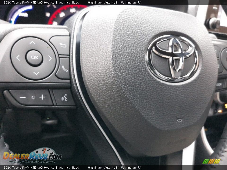 2020 Toyota RAV4 XSE AWD Hybrid Steering Wheel Photo #7