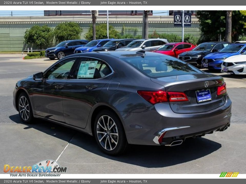 2020 Acura TLX V6 Sedan Modern Steel Metallic / Ebony Photo #5