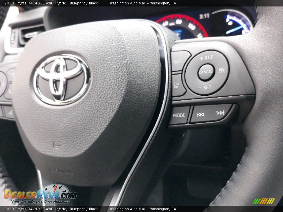 2020 Toyota RAV4 XSE AWD Hybrid Steering Wheel Photo #8