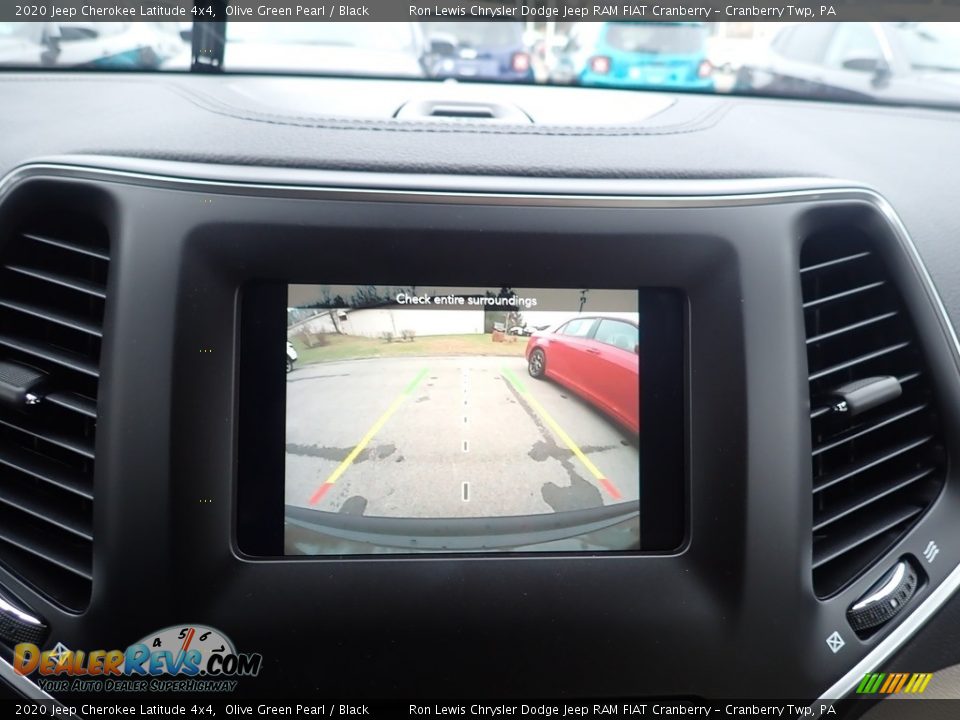 2020 Jeep Cherokee Latitude 4x4 Olive Green Pearl / Black Photo #17