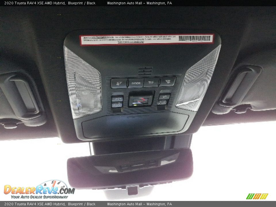 2020 Toyota RAV4 XSE AWD Hybrid Blueprint / Black Photo #9