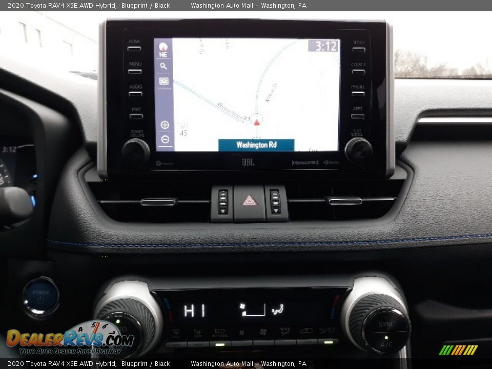 Navigation of 2020 Toyota RAV4 XSE AWD Hybrid Photo #10