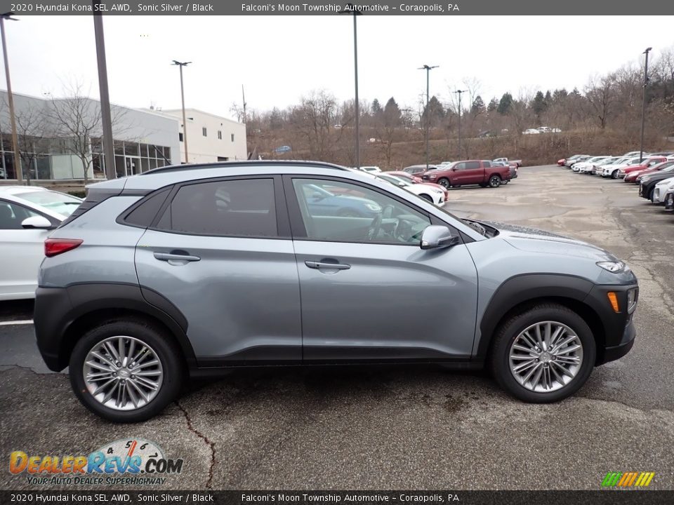 2020 Hyundai Kona SEL AWD Sonic Silver / Black Photo #1