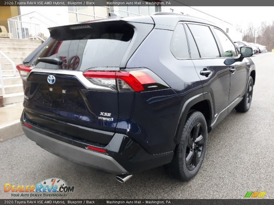2020 Toyota RAV4 XSE AWD Hybrid Blueprint / Black Photo #16