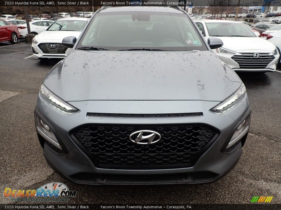 2020 Hyundai Kona SEL AWD Sonic Silver / Black Photo #4
