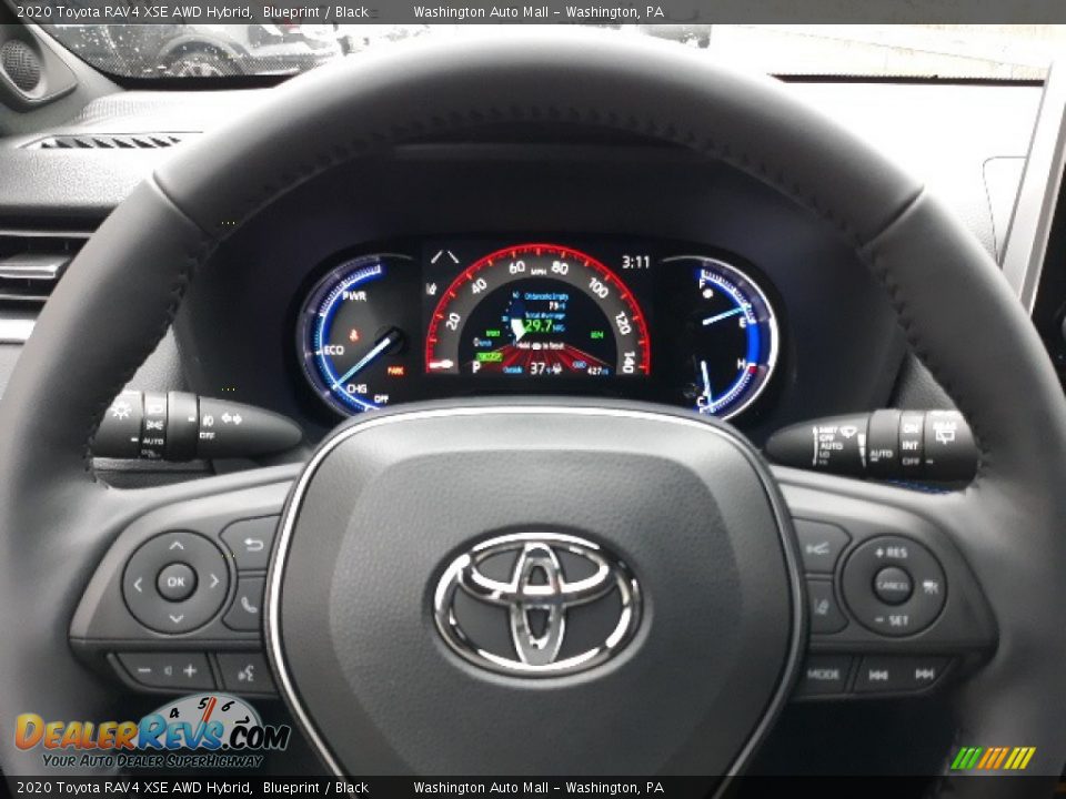2020 Toyota RAV4 XSE AWD Hybrid Steering Wheel Photo #19