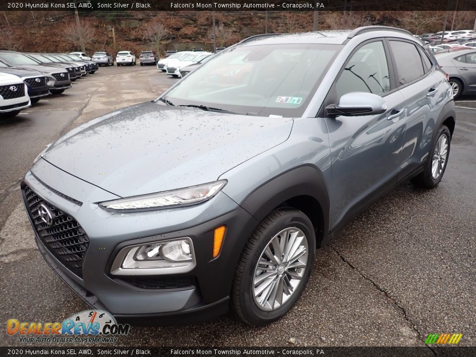 2020 Hyundai Kona SEL AWD Sonic Silver / Black Photo #5