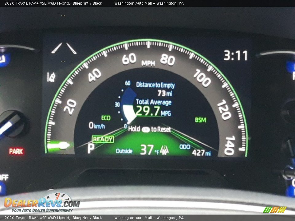 2020 Toyota RAV4 XSE AWD Hybrid Gauges Photo #20