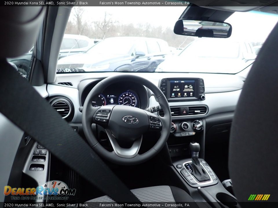 2020 Hyundai Kona SEL AWD Sonic Silver / Black Photo #9