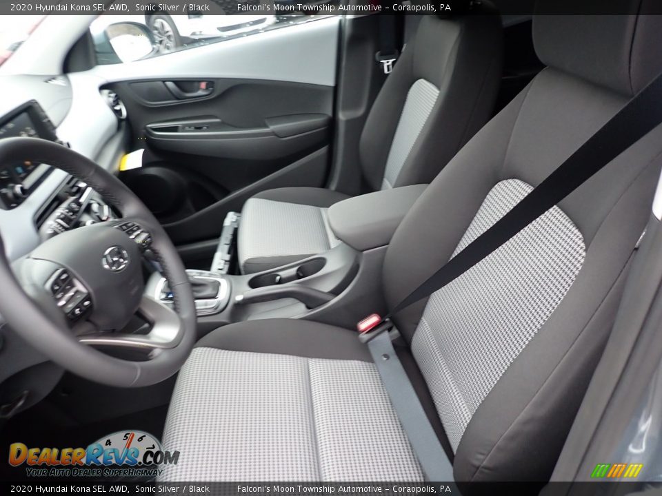 2020 Hyundai Kona SEL AWD Sonic Silver / Black Photo #10