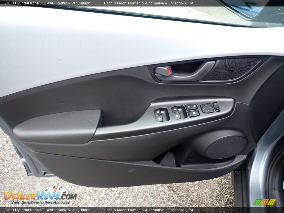 2020 Hyundai Kona SEL AWD Sonic Silver / Black Photo #11