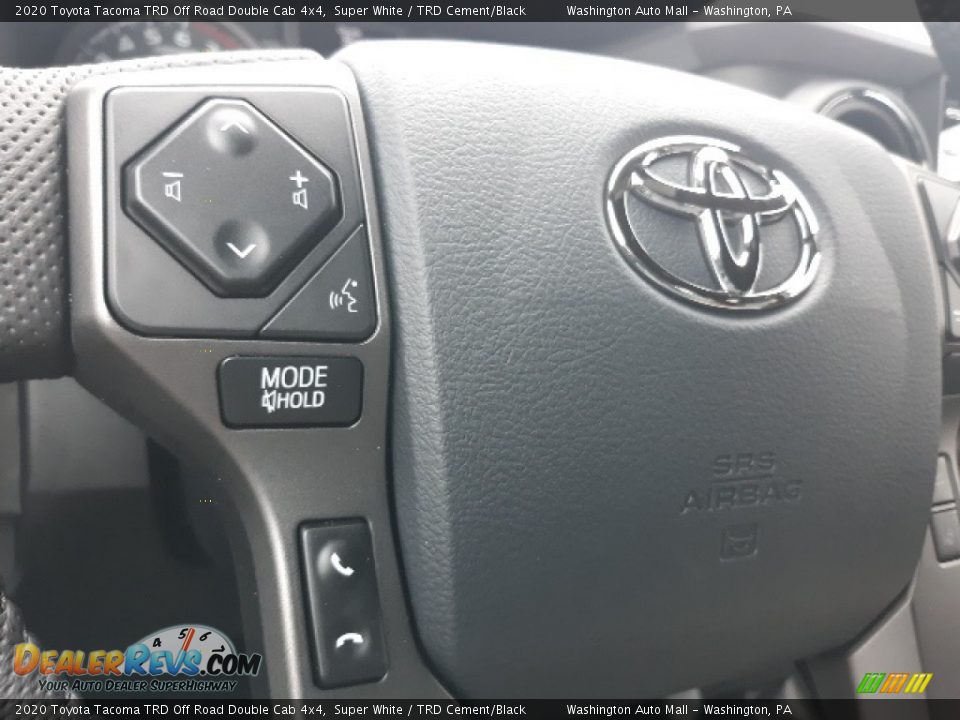 2020 Toyota Tacoma TRD Off Road Double Cab 4x4 Steering Wheel Photo #7