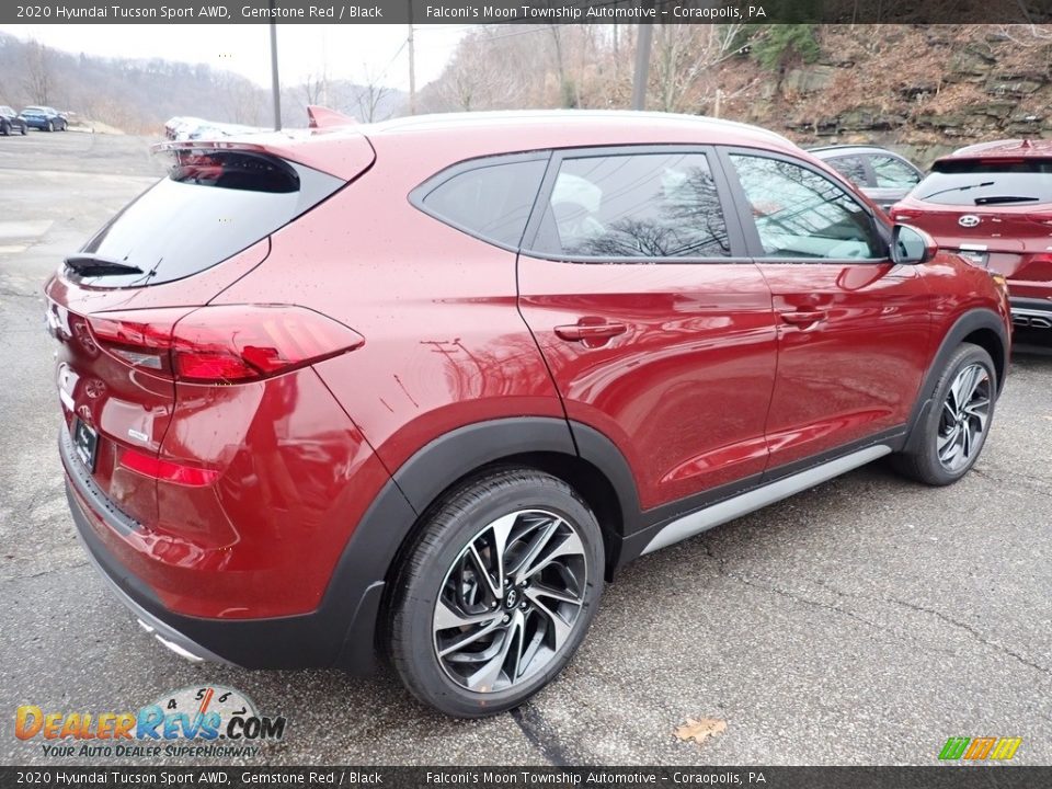 2020 Hyundai Tucson Sport AWD Gemstone Red / Black Photo #2