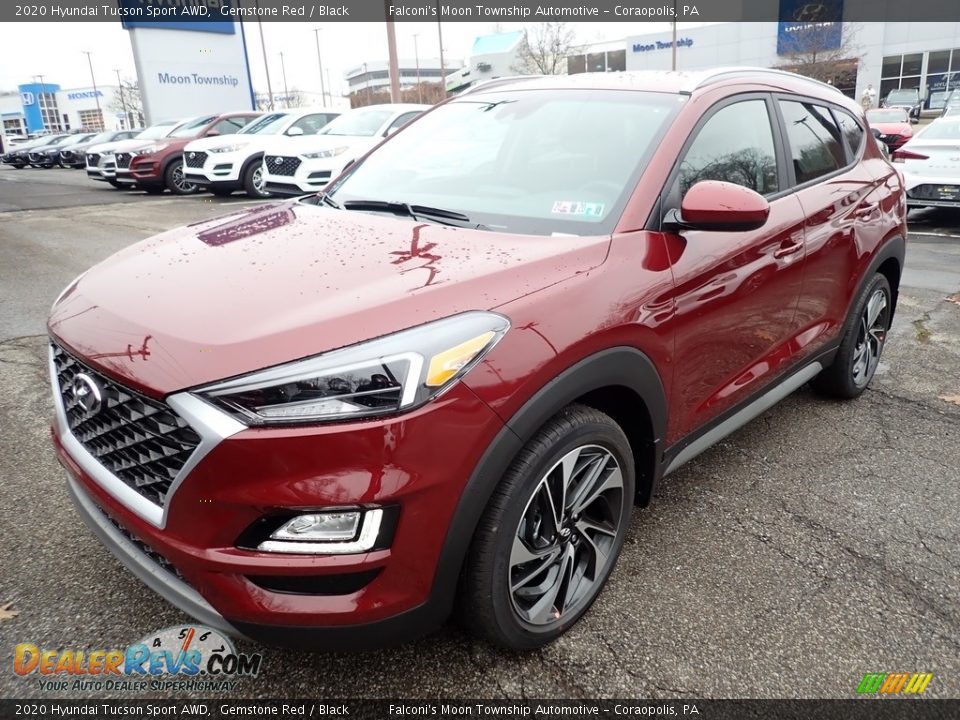 2020 Hyundai Tucson Sport AWD Gemstone Red / Black Photo #5