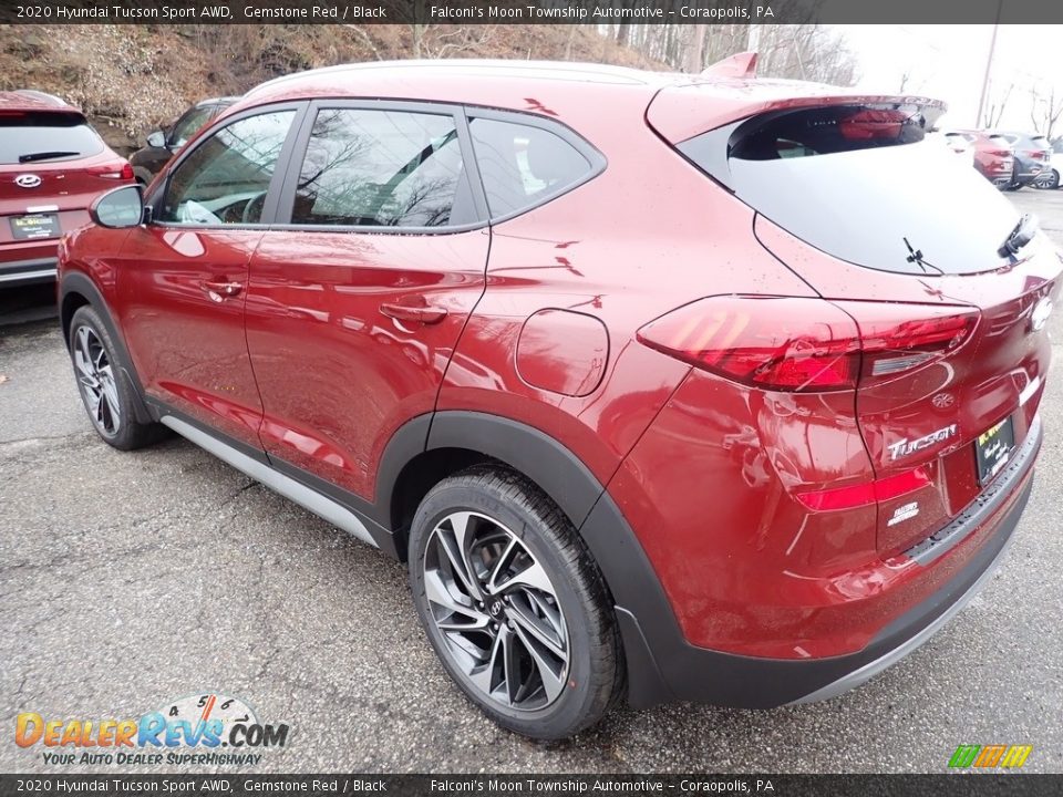 2020 Hyundai Tucson Sport AWD Gemstone Red / Black Photo #6