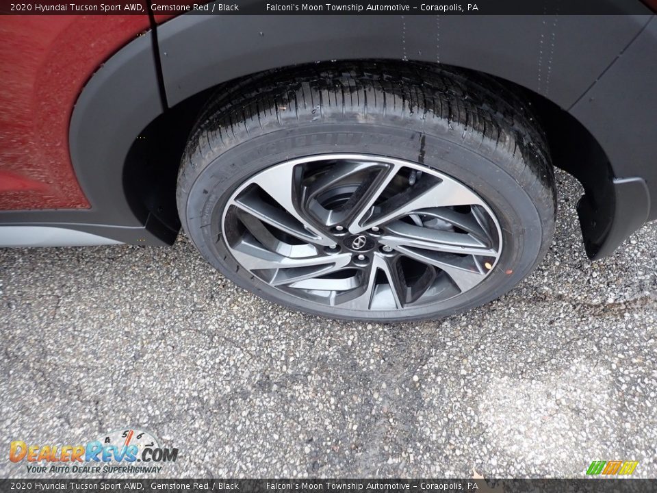 2020 Hyundai Tucson Sport AWD Gemstone Red / Black Photo #7