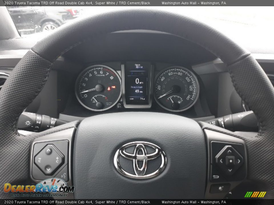 2020 Toyota Tacoma TRD Off Road Double Cab 4x4 Gauges Photo #22