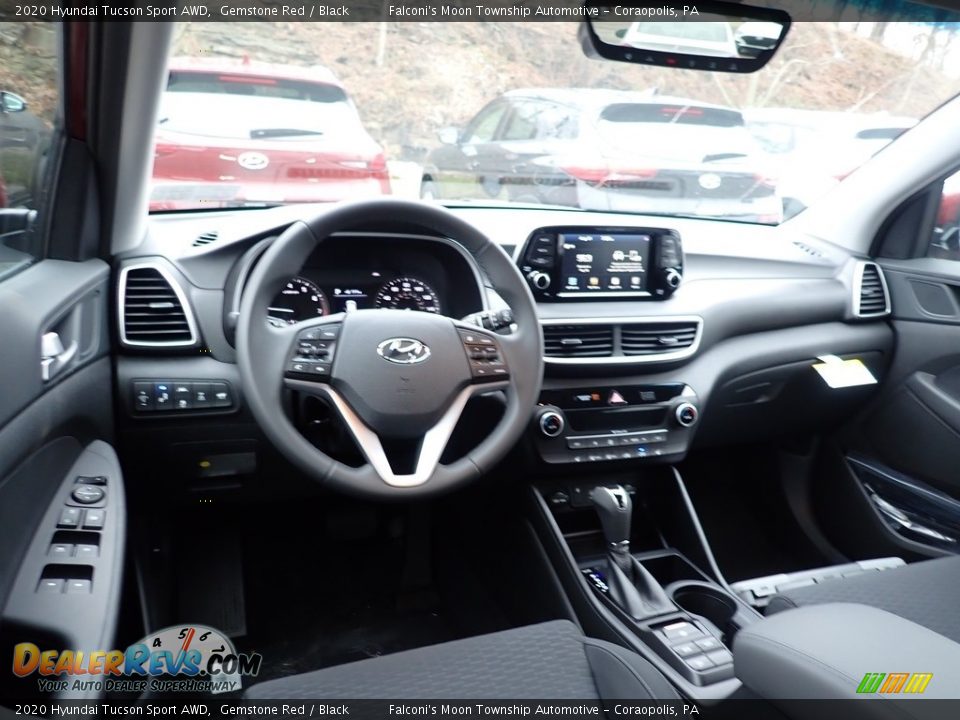 2020 Hyundai Tucson Sport AWD Gemstone Red / Black Photo #9