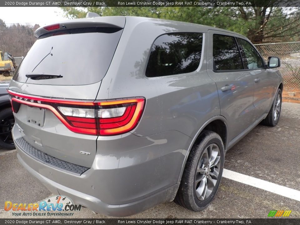 2020 Dodge Durango GT AWD Destroyer Gray / Black Photo #5