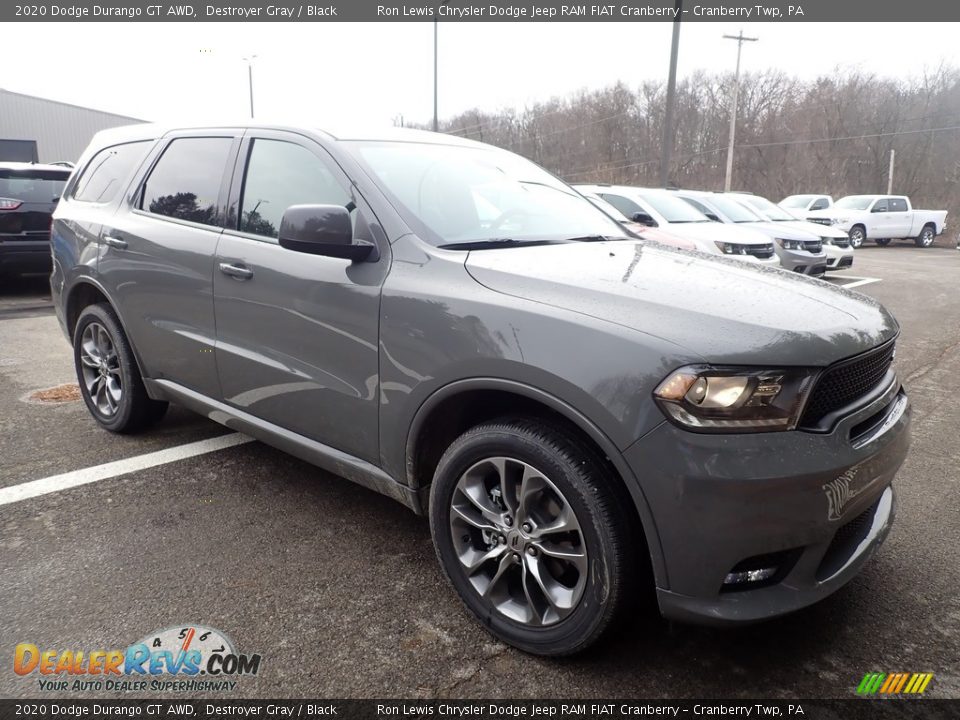 2020 Dodge Durango GT AWD Destroyer Gray / Black Photo #7