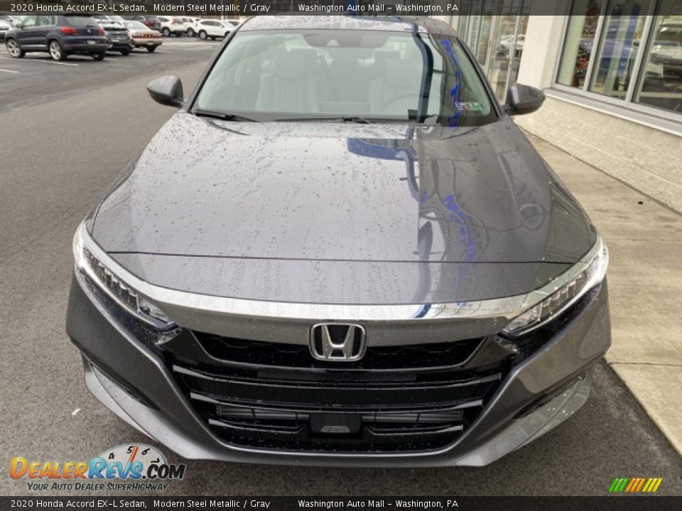 2020 Honda Accord EX-L Sedan Modern Steel Metallic / Gray Photo #3