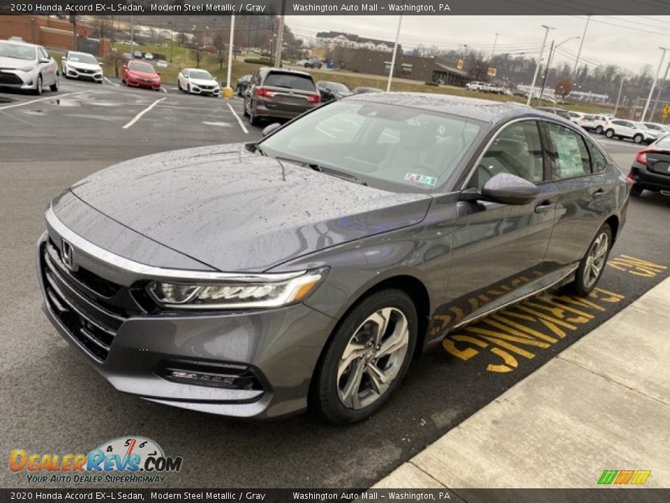 2020 Honda Accord EX-L Sedan Modern Steel Metallic / Gray Photo #4