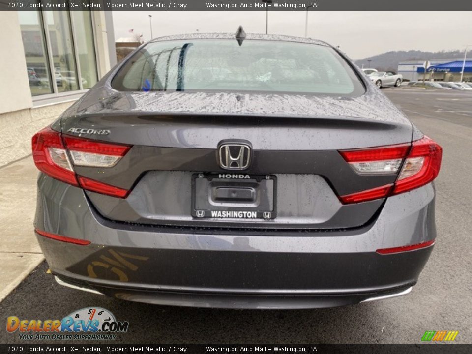 2020 Honda Accord EX-L Sedan Modern Steel Metallic / Gray Photo #6