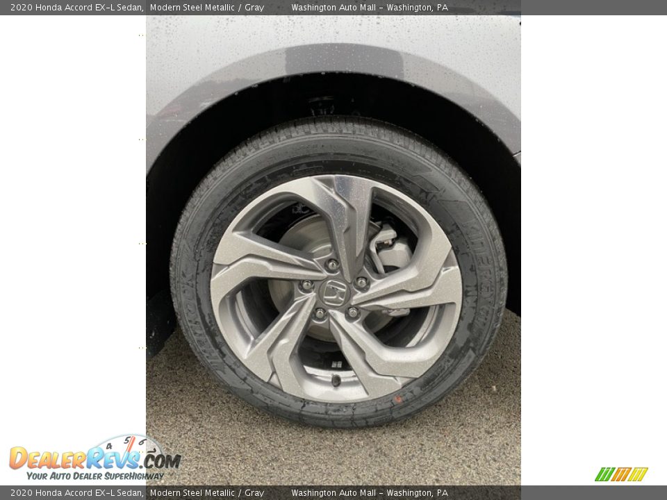 2020 Honda Accord EX-L Sedan Modern Steel Metallic / Gray Photo #26