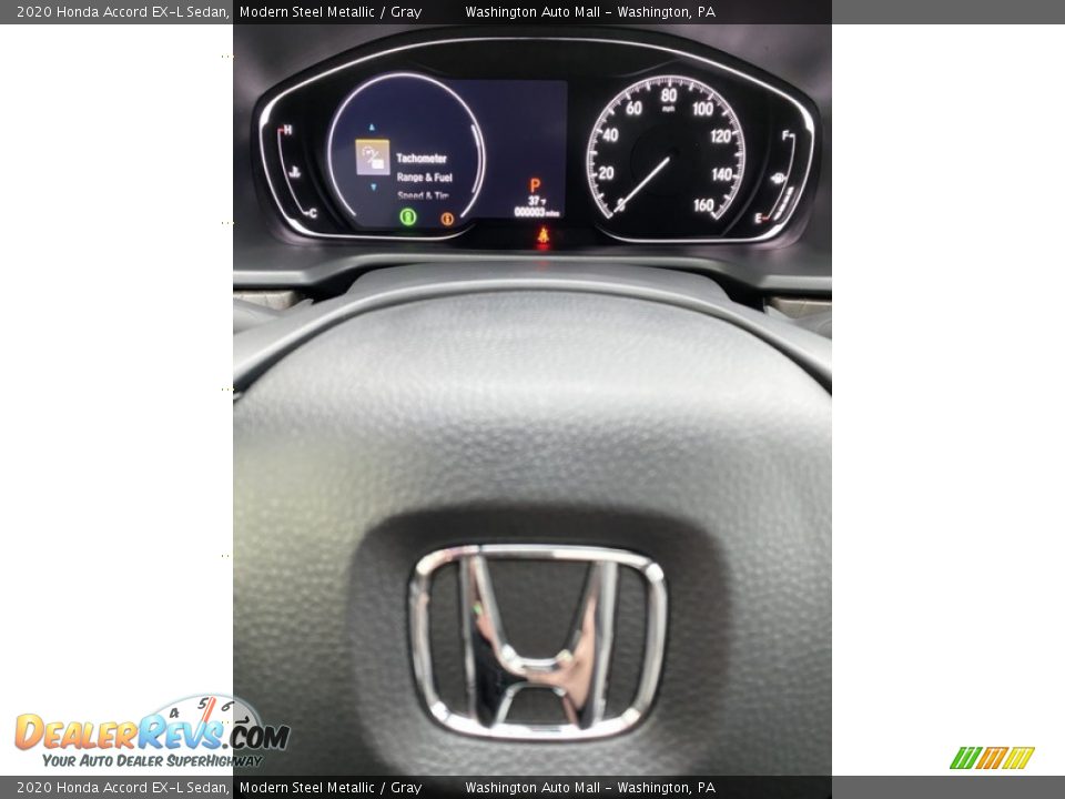 2020 Honda Accord EX-L Sedan Modern Steel Metallic / Gray Photo #27