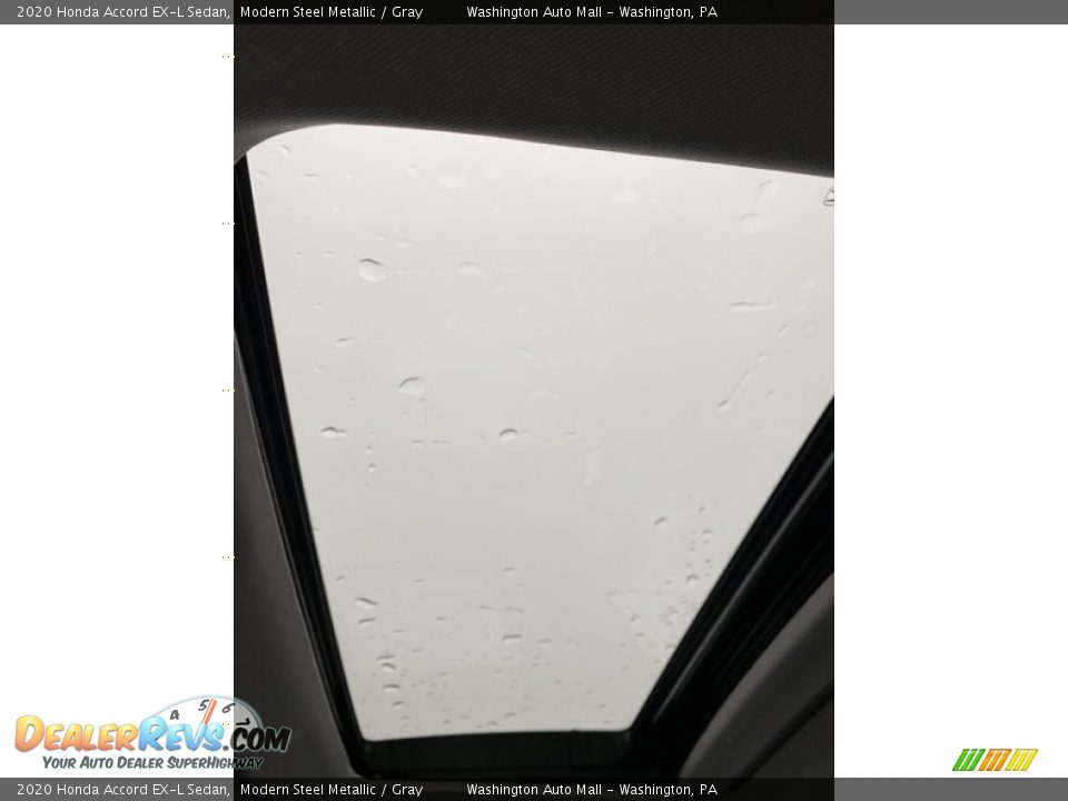 2020 Honda Accord EX-L Sedan Modern Steel Metallic / Gray Photo #36