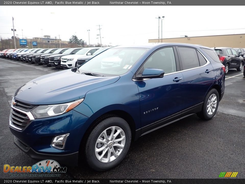 2020 Chevrolet Equinox LT AWD Pacific Blue Metallic / Jet Black Photo #1