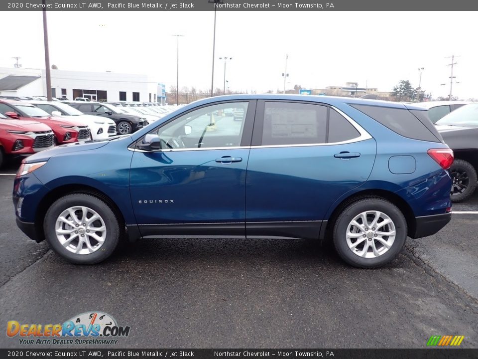 2020 Chevrolet Equinox LT AWD Pacific Blue Metallic / Jet Black Photo #2