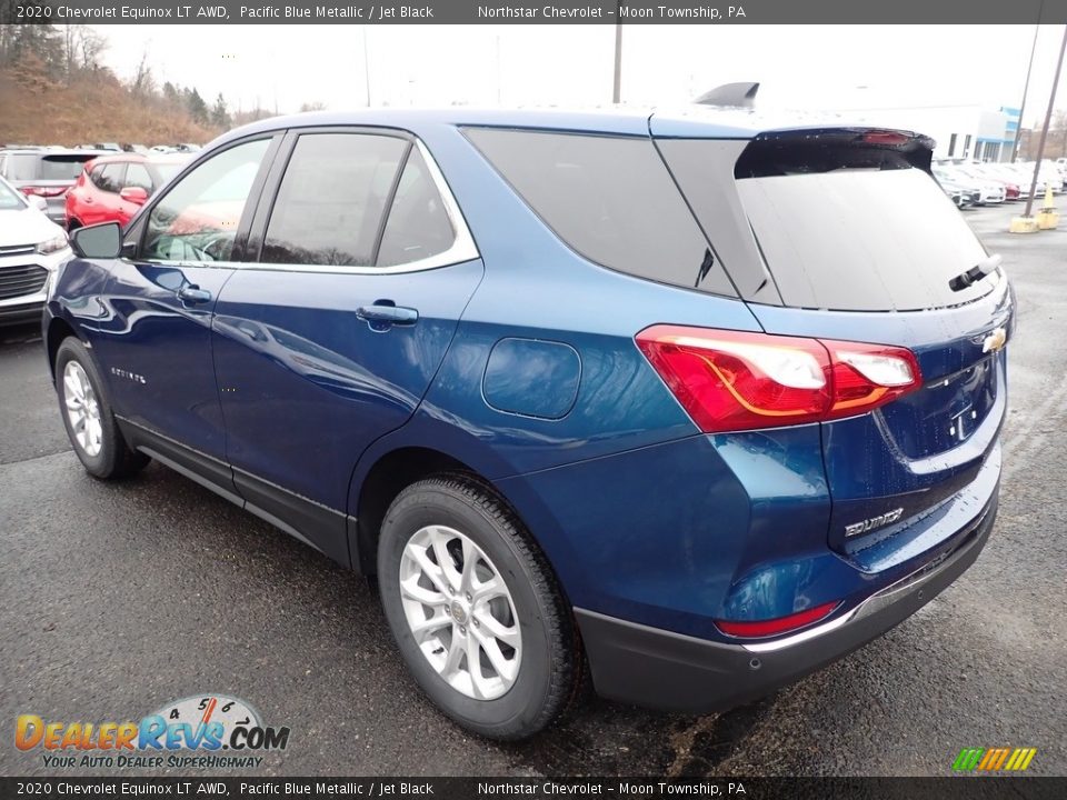 2020 Chevrolet Equinox LT AWD Pacific Blue Metallic / Jet Black Photo #3