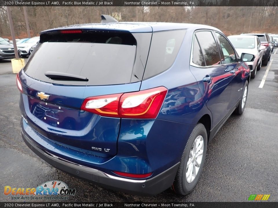 2020 Chevrolet Equinox LT AWD Pacific Blue Metallic / Jet Black Photo #5