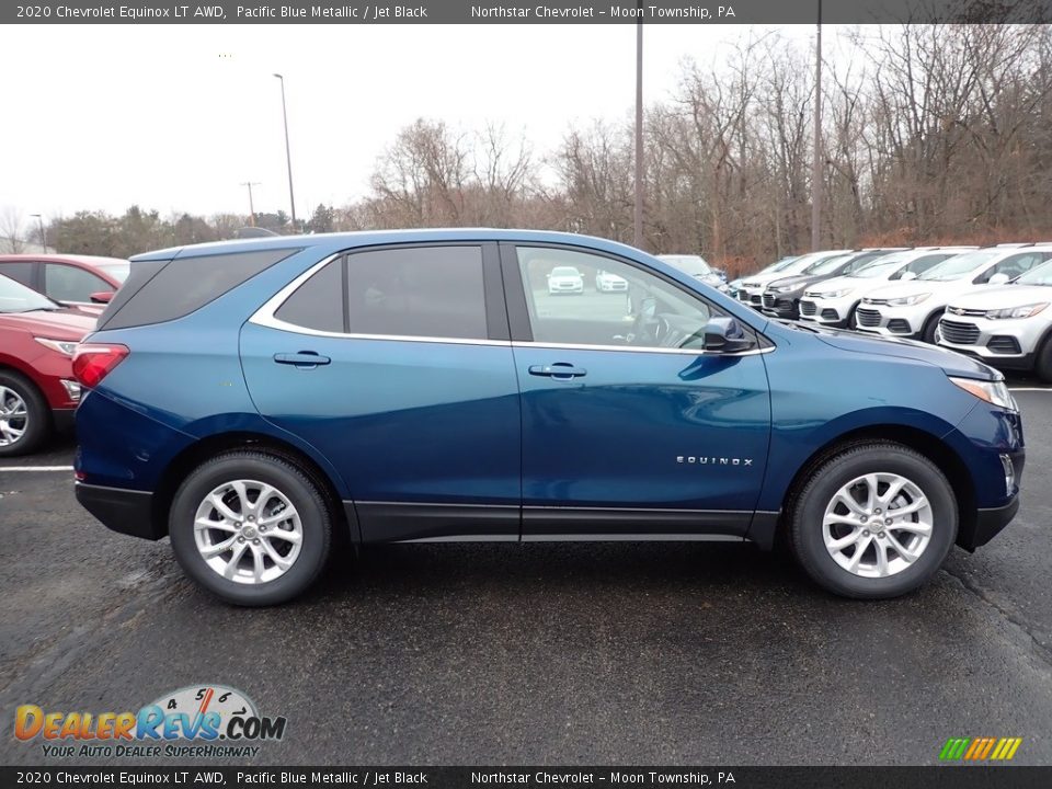 2020 Chevrolet Equinox LT AWD Pacific Blue Metallic / Jet Black Photo #6