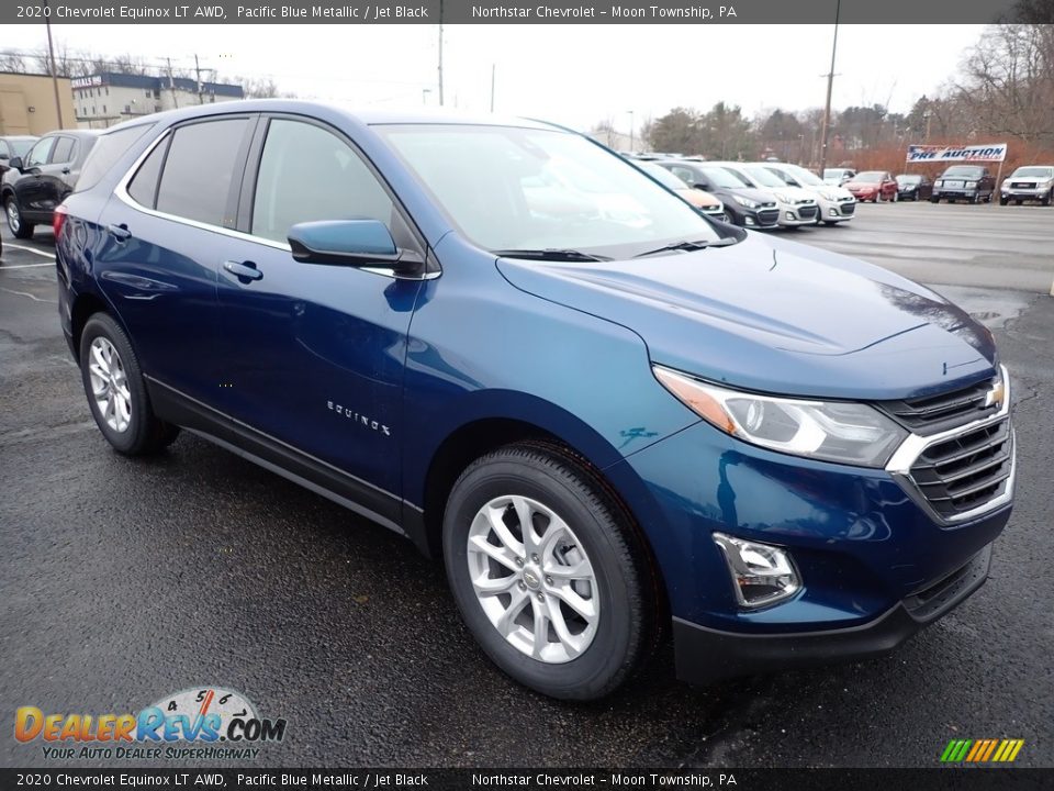 2020 Chevrolet Equinox LT AWD Pacific Blue Metallic / Jet Black Photo #7