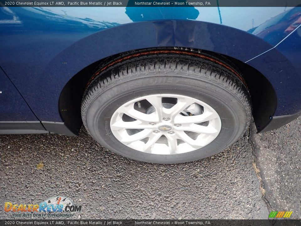 2020 Chevrolet Equinox LT AWD Pacific Blue Metallic / Jet Black Photo #9