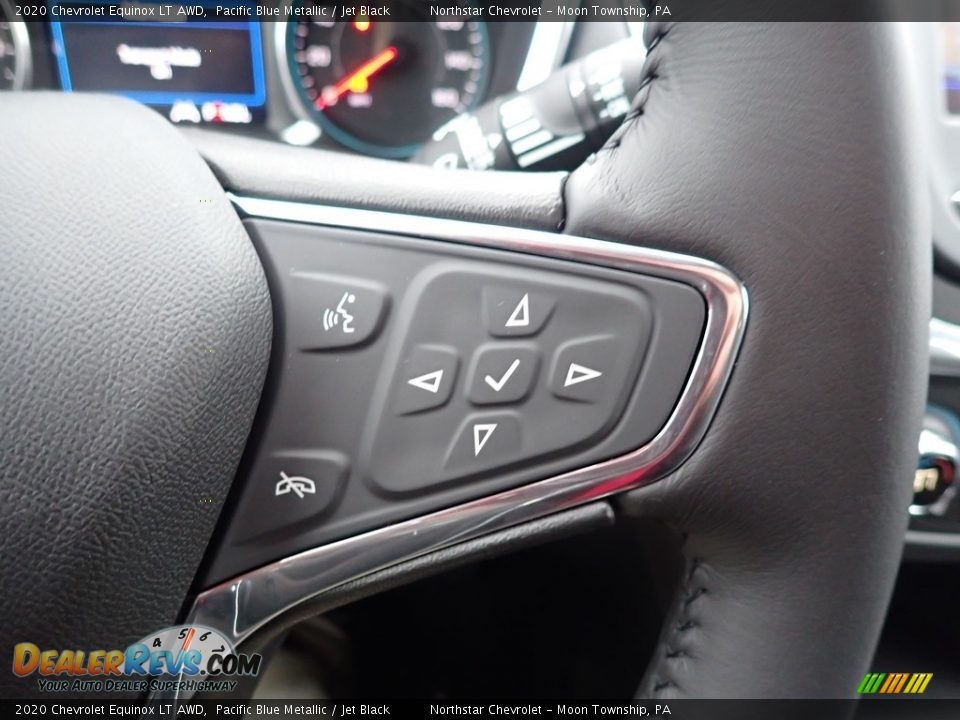 2020 Chevrolet Equinox LT AWD Pacific Blue Metallic / Jet Black Photo #18