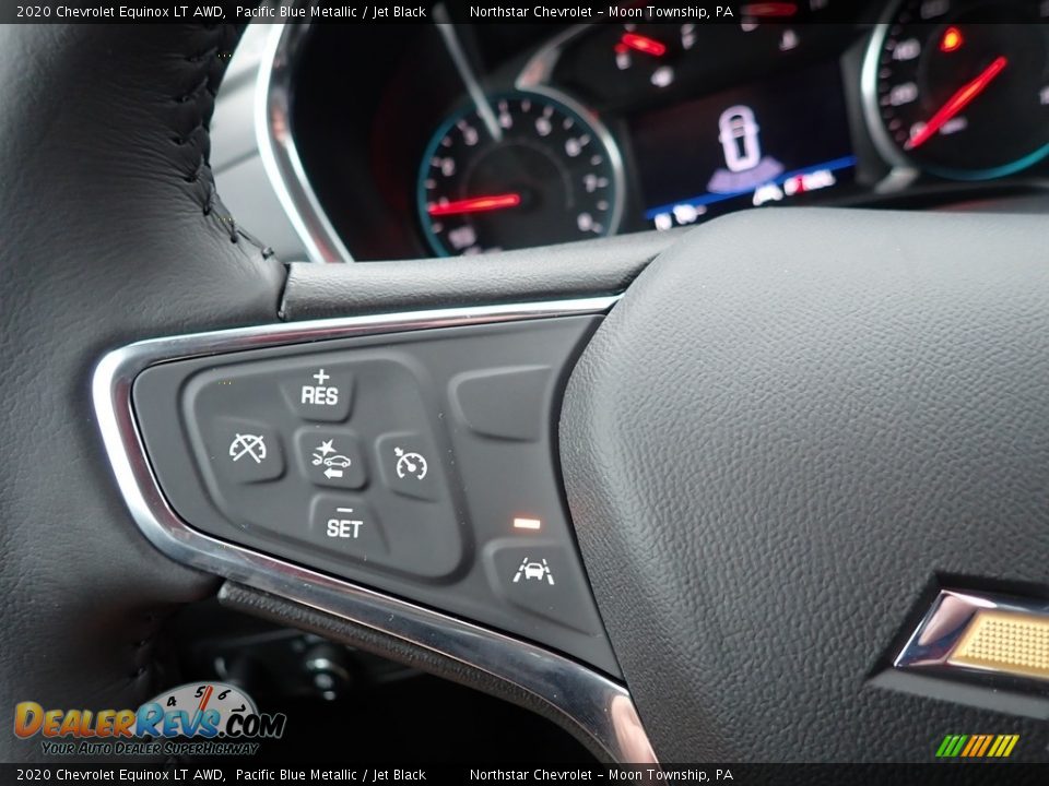 2020 Chevrolet Equinox LT AWD Pacific Blue Metallic / Jet Black Photo #19