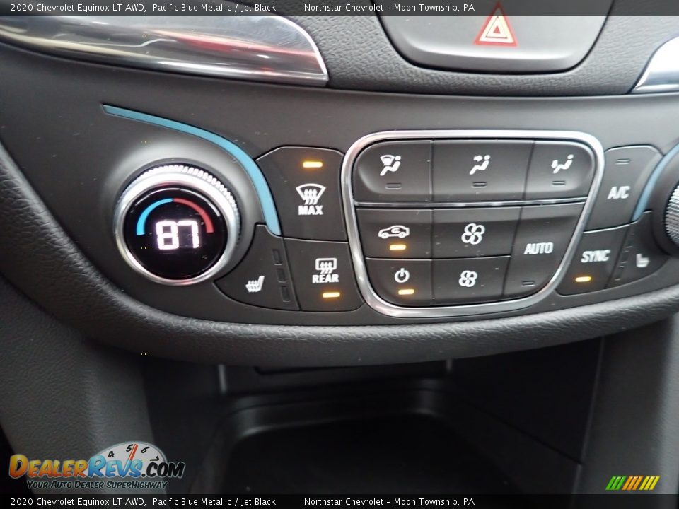 2020 Chevrolet Equinox LT AWD Pacific Blue Metallic / Jet Black Photo #20
